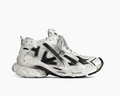 Men's/Women's Balenciaga Runner Gradient Sneakers in black and white
