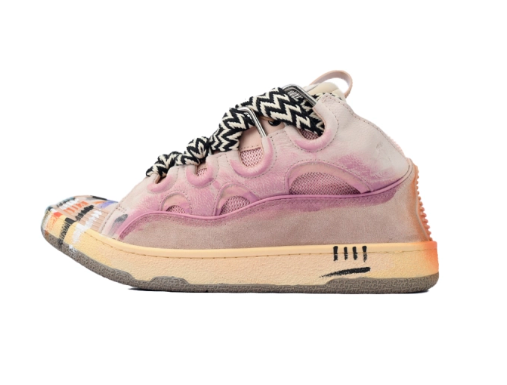 Women's/Men's Gallery Dept. x Lanvin Curb Light Pink Sneakers