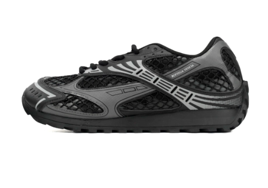 Men's/Women'sBottega Veneta Orbit Black and Gray Sneakers
