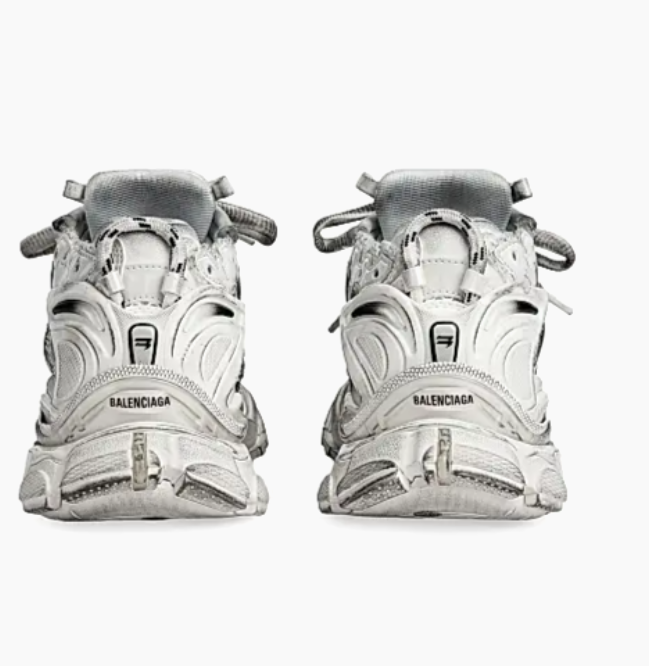 Men's/Women's Balenciaga Runner Gradient Sneakers in black and white